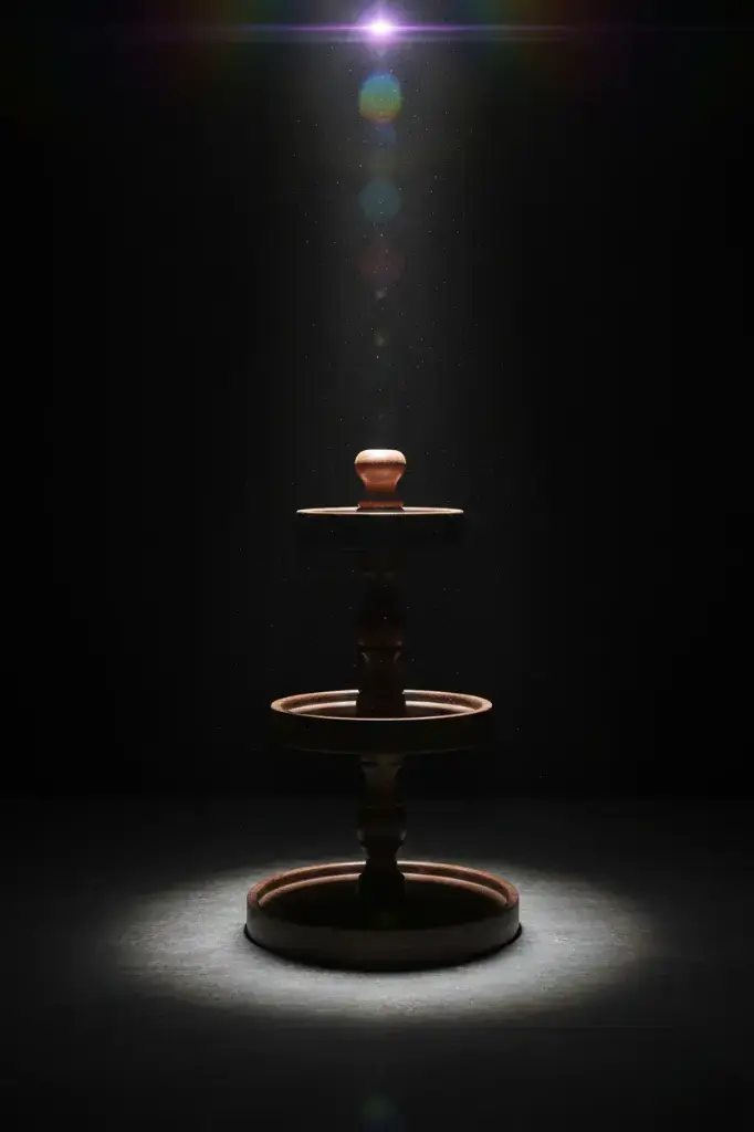 [OB 3004] Trio Multi stand Walnut.webp