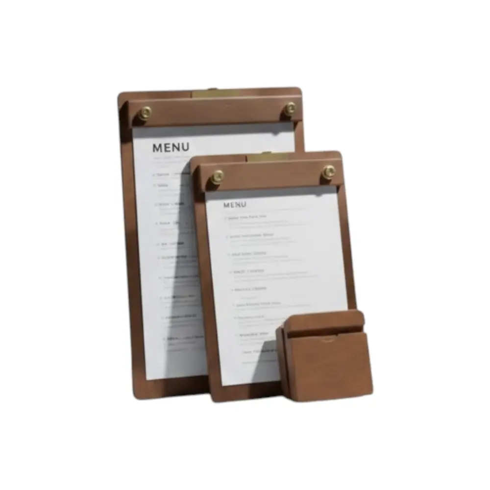 Menu Folder Without Cover