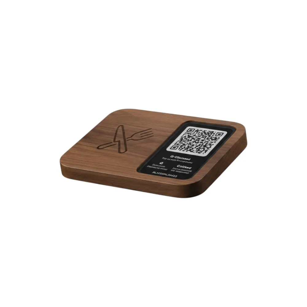 QR Code Menu Stand
