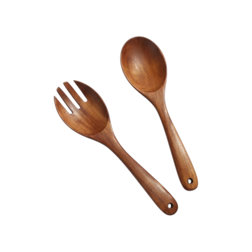 Salad Fork & Spoon Large