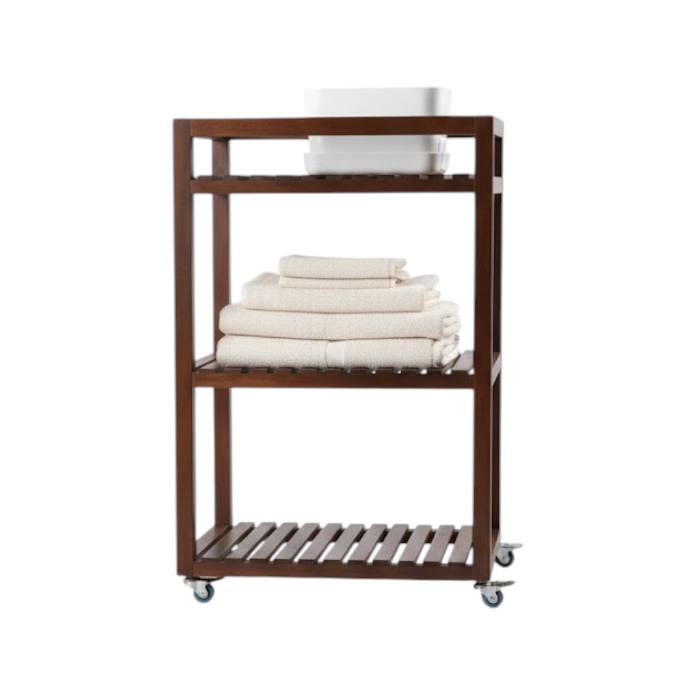 Spa Rolling Cart 3 Tiered