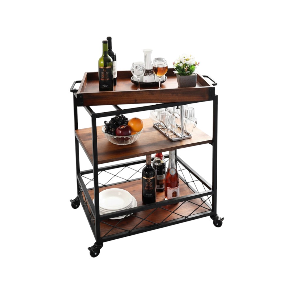 Trolley with Removable Trays