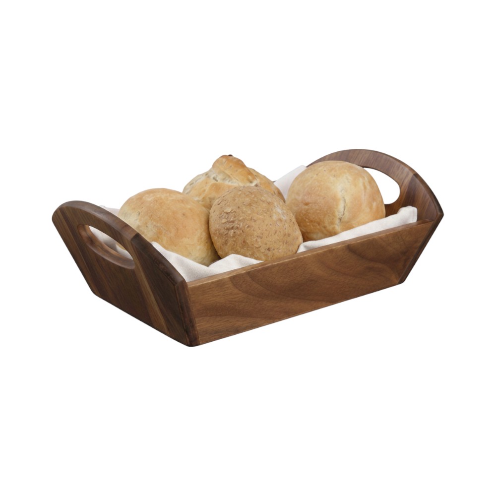 Bread basket with handles