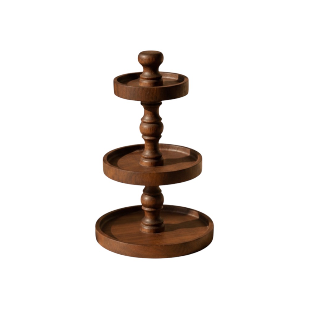 Trio Multi stand Walnut