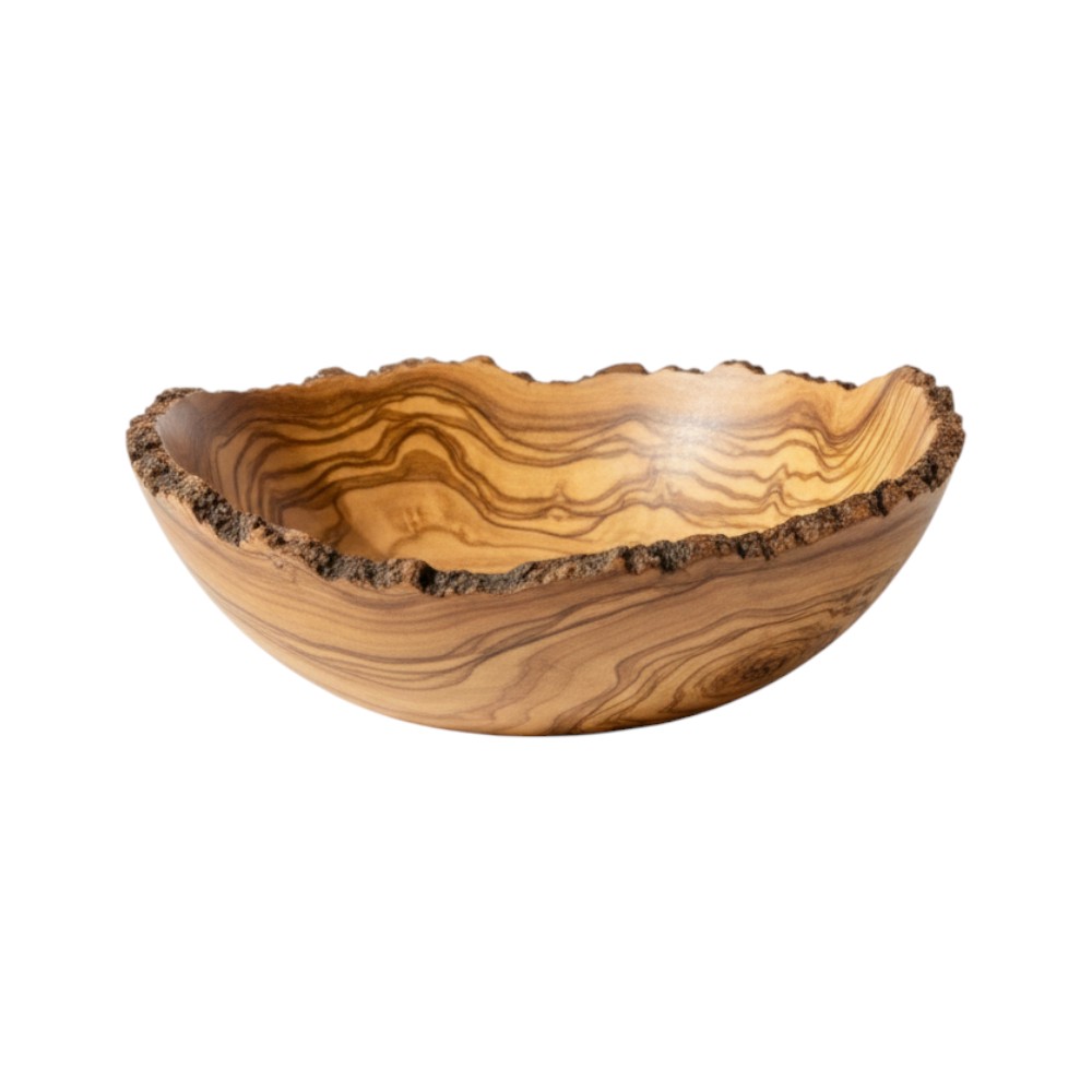 Olive Bowl with Live Edge
