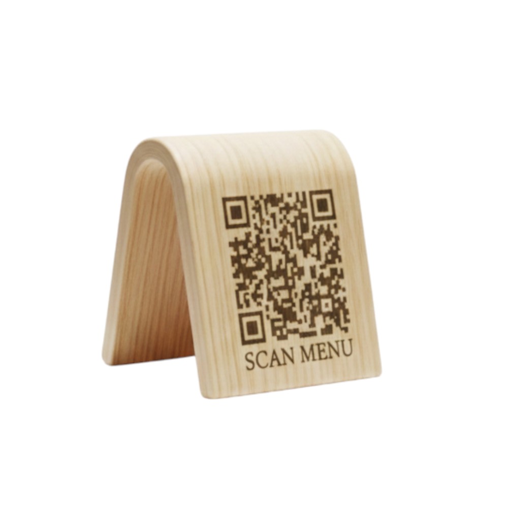 QR Menu Stand