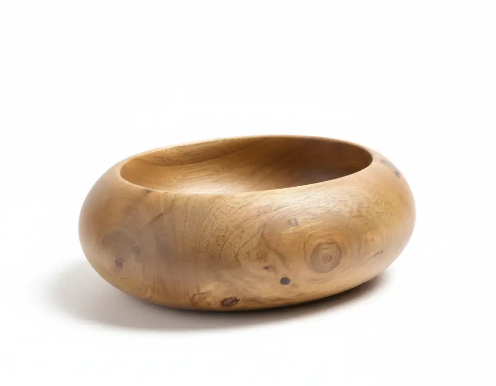 Small Mango wood pot without lid