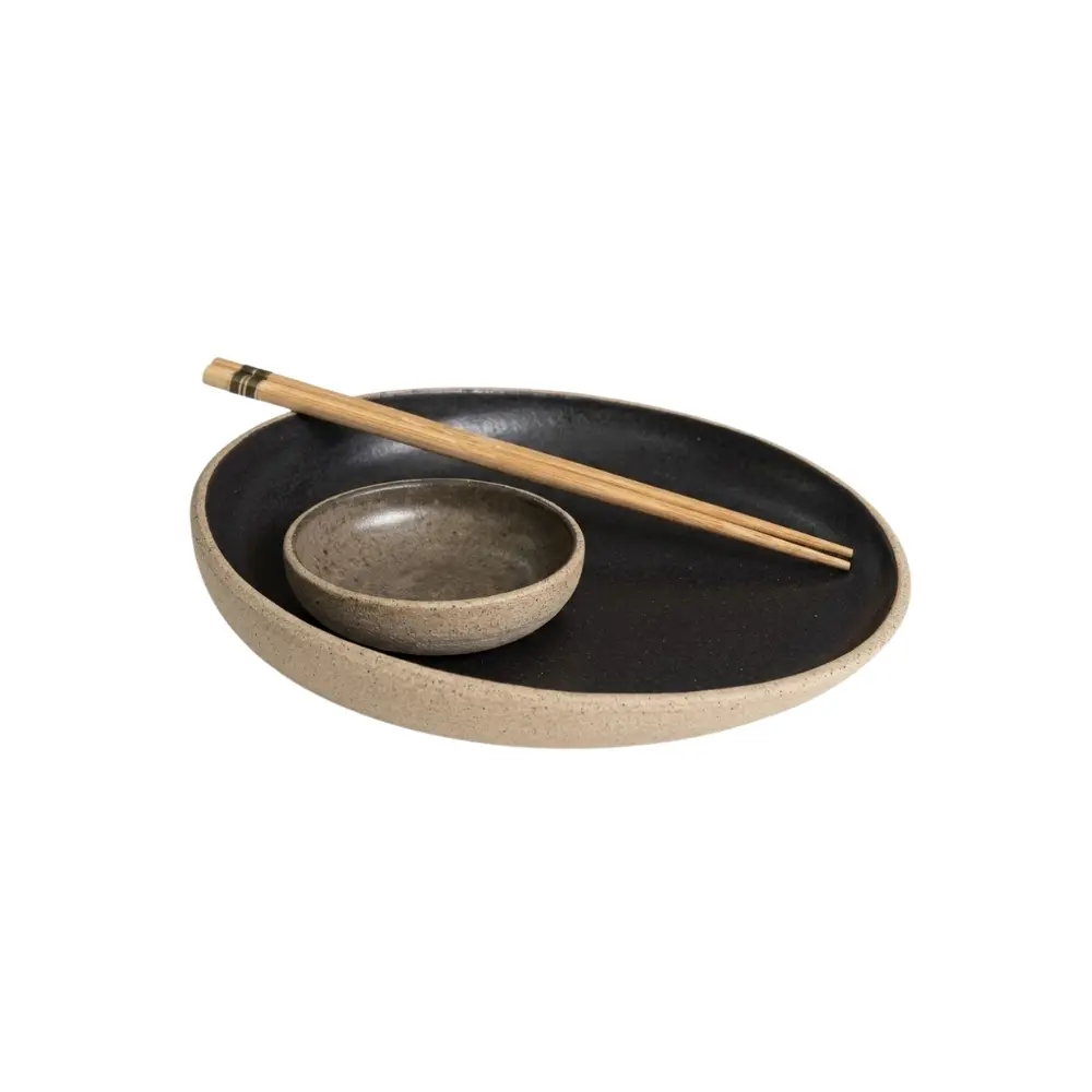 Sushi Plate ROUND ELEVATED