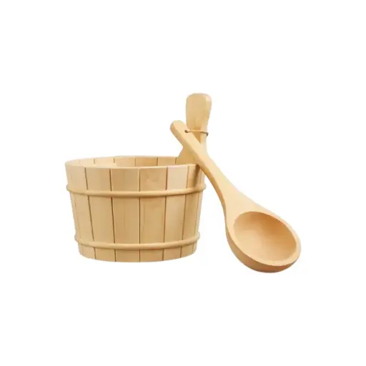 [WS 5009] Sauna Bucket & Laddle