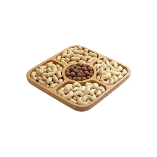 [TB 4047] Snacks Serving Tray Square