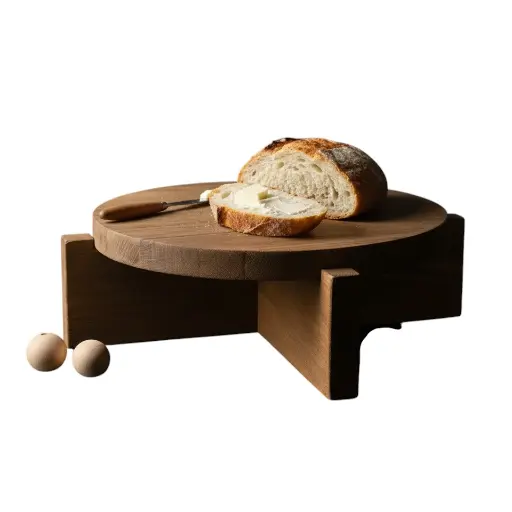 [BD 6063] Cheese Board Round Riser