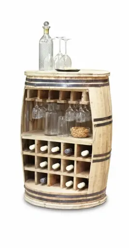 [OB 3024] Wooden barrel Station