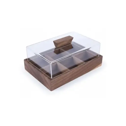 [OB 3093] Snacks box 6 compartments