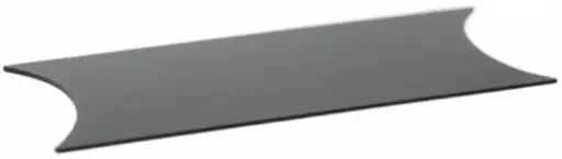 [BD 6054.5] Buffet Platter, Glass